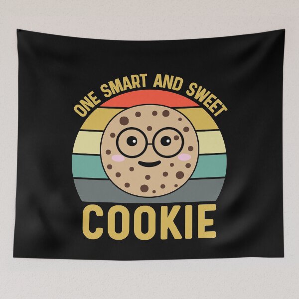 Item preview, One Smart And Sweet Cookie - Cute Funny Pastry Saying  designed and sold by Sunserize Designs.