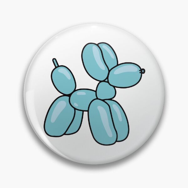 Item preview, Balloon Dog Pastel Blue designed and sold by maura41.