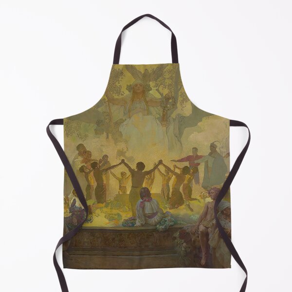 Item preview, The Slav Epic, cycle No.18. The Oath of Omladina Under the Slavic Linden Tree, by Alphonse Mucha. HIGH DEFINITION designed and sold by MINDTHECHERRY.
