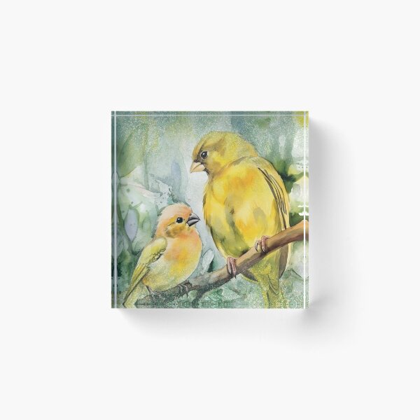 Item preview, Gift Dove Realistic Nature Trees Birds Canary designed and sold by TRENDDREAMER ⭐⭐⭐⭐⭐.