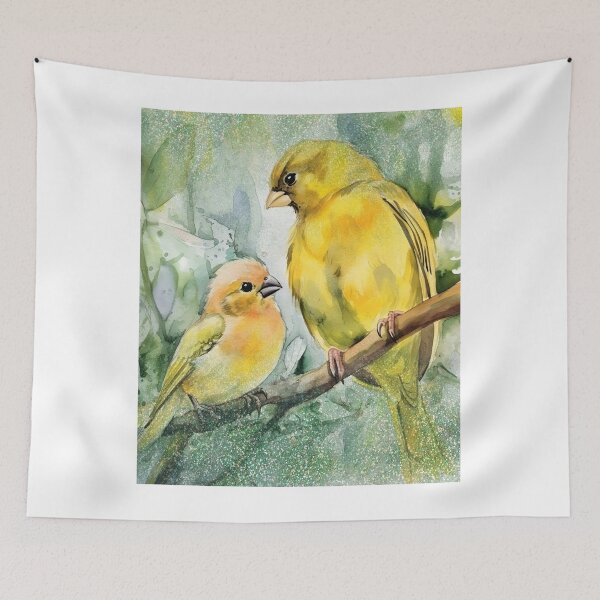 Item preview, Gift Dove Realistic Nature Trees Birds Canary designed and sold by TRENDDREAMER ⭐⭐⭐⭐⭐.