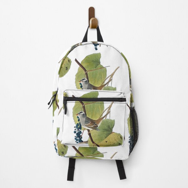 Item preview, White-crowned Sparrow cutout by John James Audubon designed and sold by EmeraldeaArt.