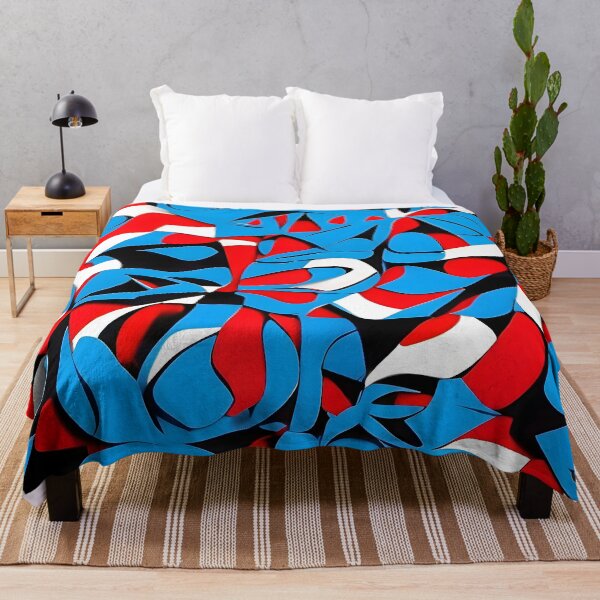 Item preview, Un fondo rojo, blanco y azul. designed and sold by johndesign88.
