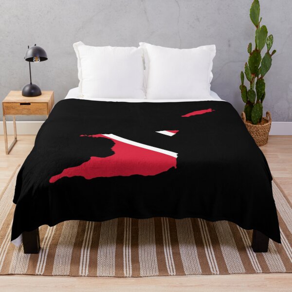 Item preview, Flag Map of Trinidad and Tobago designed and sold by feether-store.