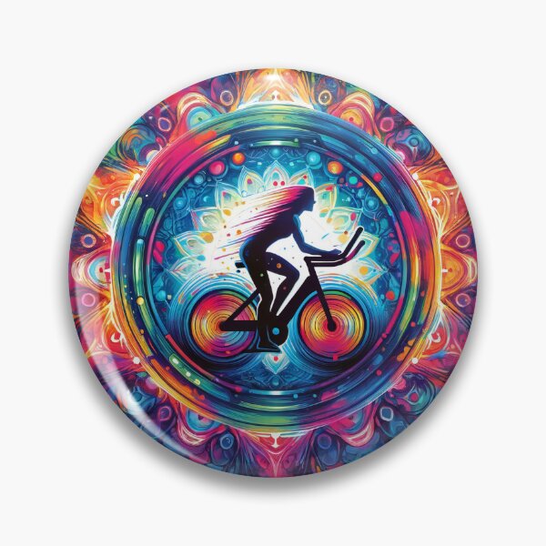 Item preview, Cosmic Cyclist: Pedaling Through Psychedelic Dimensions designed and sold by ArtComixHaven.
