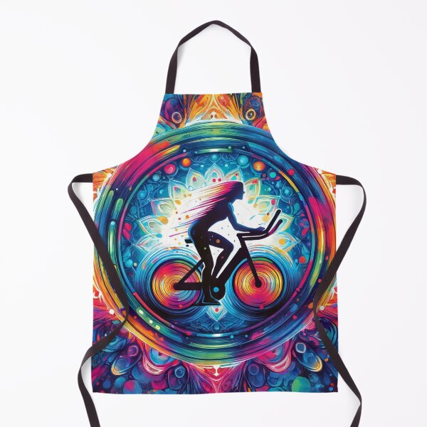 Item preview, Cosmic Cyclist: Pedaling Through Psychedelic Dimensions designed and sold by ArtComixHaven.