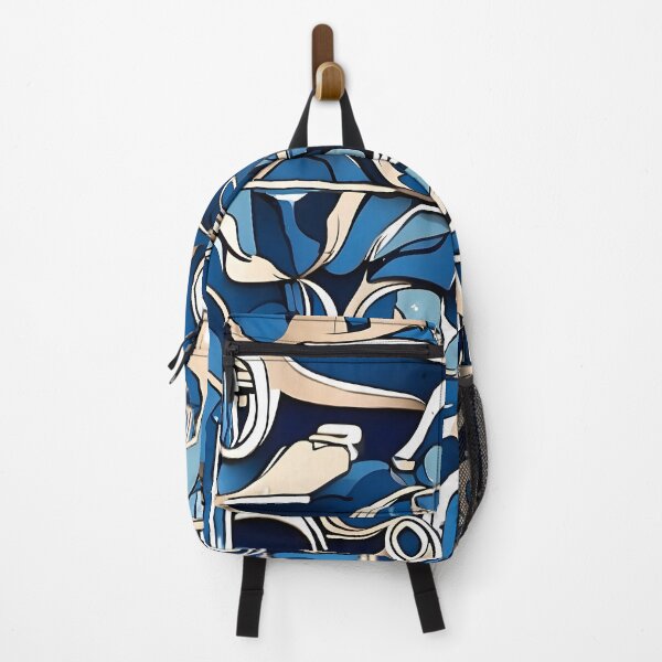 Item preview, A blue and white pattern designed and sold by johndesign88.
