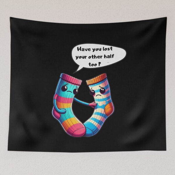 Item preview, Heartfelt Encounter of Lonely Socks designed and sold by lAnJefurtifeu.
