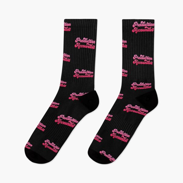 Item preview, Groovy Production Accountant - Hot Pink Gradient designed and sold by NermilioDesigns.