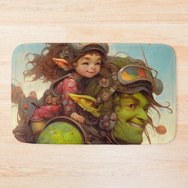 Item preview, Adventurous Whimsical Fantasy Steampunk Duo designed and sold by bubblegoth.