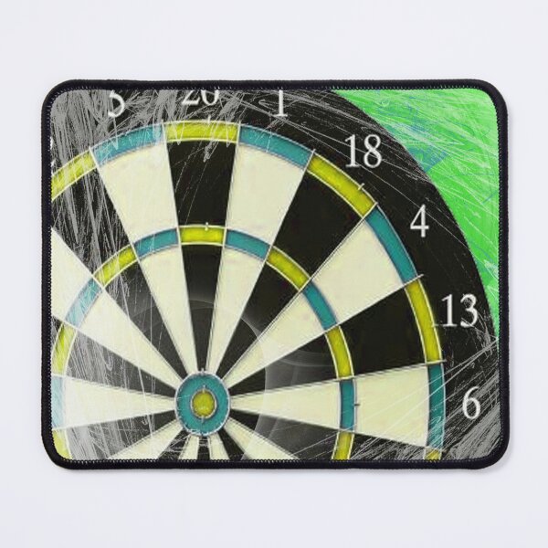 Item preview, Electric Green Dart Board designed and sold by Tiffany Bumgardner.