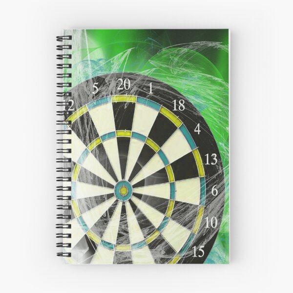 Item preview, Electric Green Dart Board designed and sold by Tiffany Bumgardner.