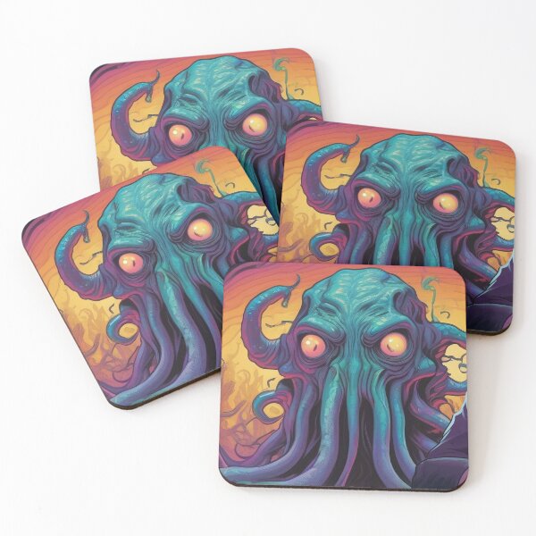 Item preview, Hp Lovecraft with Cthulhu and the Necronomicon designed and sold by JonHale.