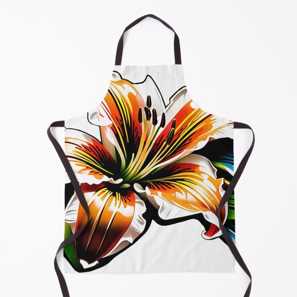 Item preview, Colorful Painted Lily Flower designed and sold by DisneyKrayzie.