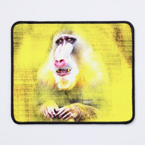 Item preview, Primate Face on Grunge Background by dePace' designed and sold by mrpropcake.
