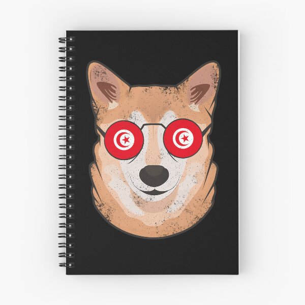 Item preview, Vintage Patriotic Shiba Inu Tunisian Flag designed and sold by feether-store.