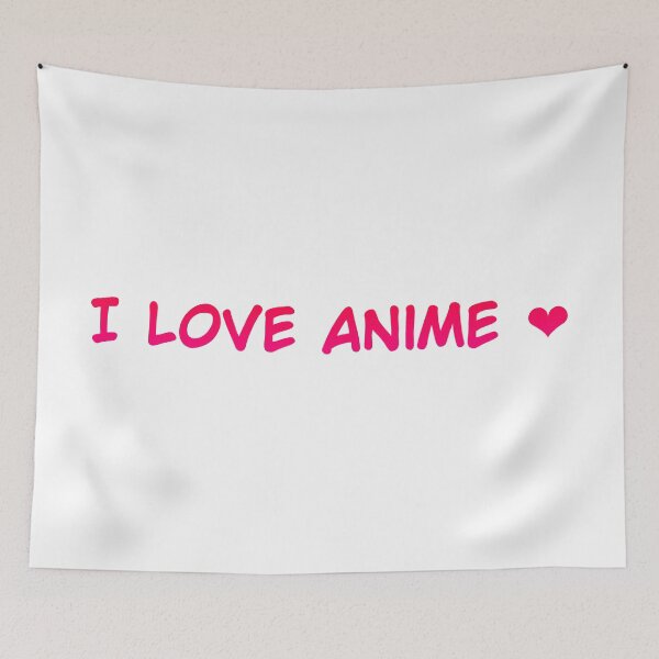 Item preview, I love anime designed and sold by Israelbeck7.