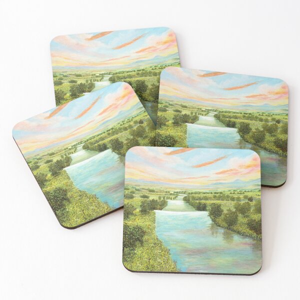 Item preview, The wave on the river designed and sold by art paintings.