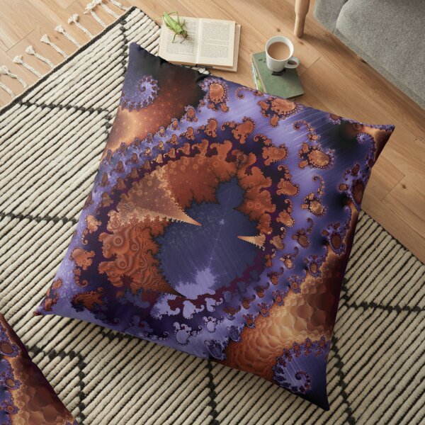 Mandelbrot desordenado Cojines de suelo