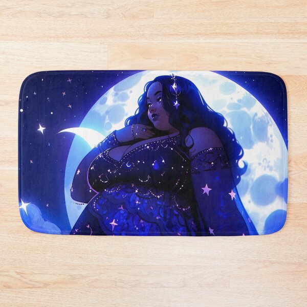 Item preview, Midnight Elegance Celestial Beauty Anime Girl designed and sold by bubblegoth.