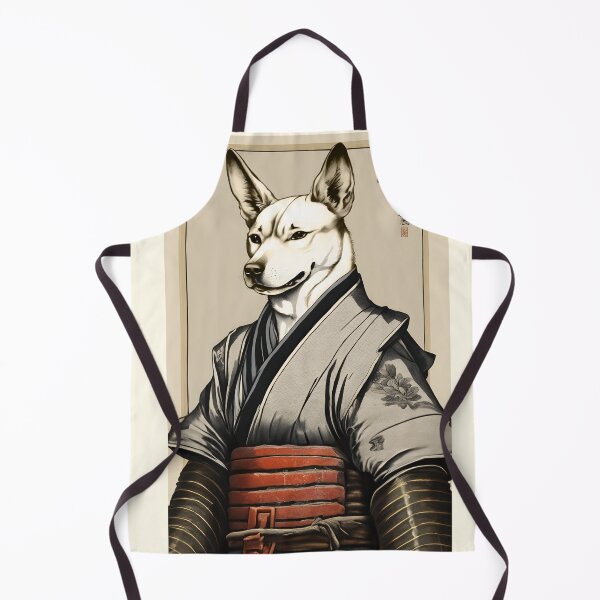 Item preview, Samurai Carolina Dog Art designed and sold by TheJollyJoCo.