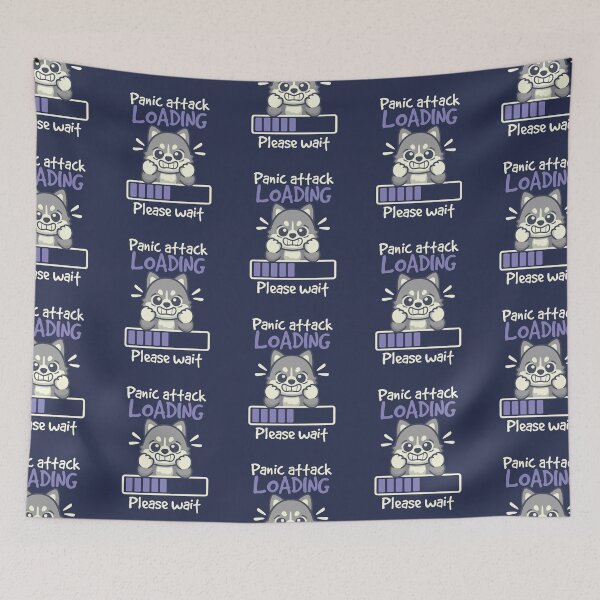 Item preview, Panic attack loading designed and sold by NemiMakeit.