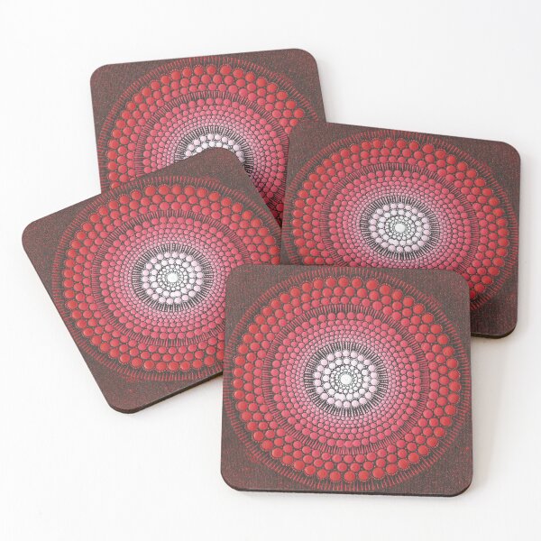 Item preview, Red Mandala 2.0 designed and sold by andresindio.