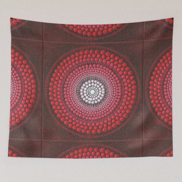 Item preview, Red Mandala 2.0 designed and sold by andresindio.