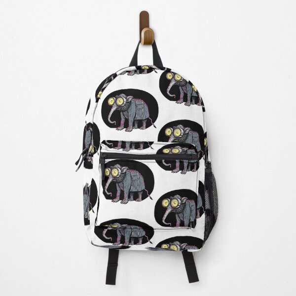Item preview, Weird Elephant with yellow glasses designed and sold by TheRealmWithin.