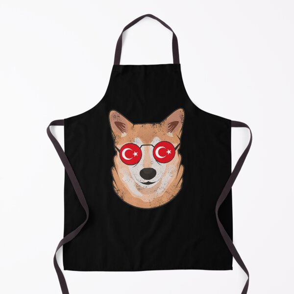Item preview, Vintage Patriotic Shiba Inu Turkish Flag designed and sold by feether-store.