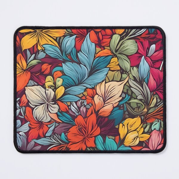 Item preview, A colorful floral pattern designed and sold by johndesign88.