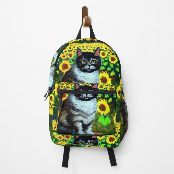 Item preview, Kitty in sunflower fields designed and sold by H1-made.