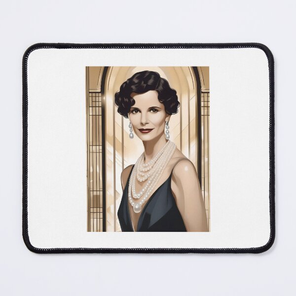 Item preview, Art Deco Beautiful Woman - Juliette Binoche designed and sold by JoyPhotoArt.