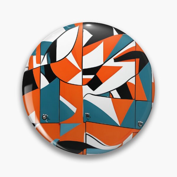 Artikelvorschau, Eine farbenfrohe Wand mit schwarz-weißen Mustern entworfen und verkauft von johndesign88.