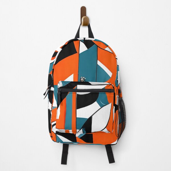 Item preview, A colorful wall with black and white designs designed and sold by johndesign88.