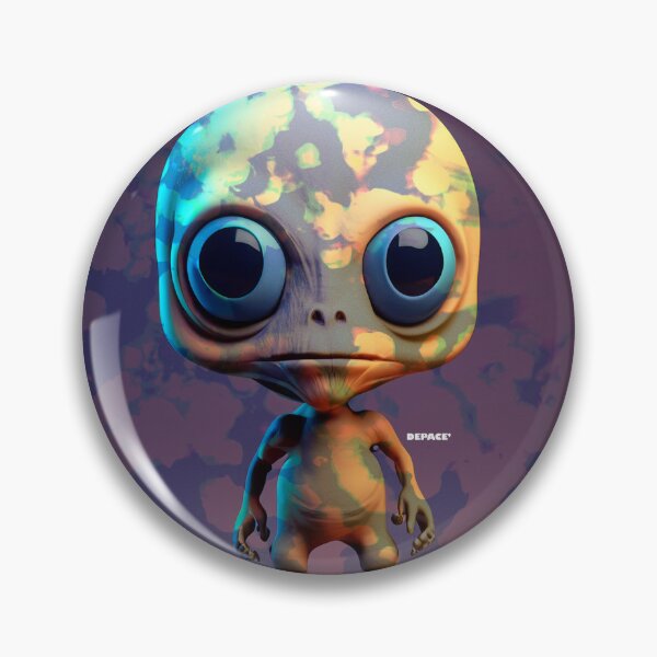 Item preview, Little Martian Posing for a Photo - dePace' designed and sold by mrpropcake.