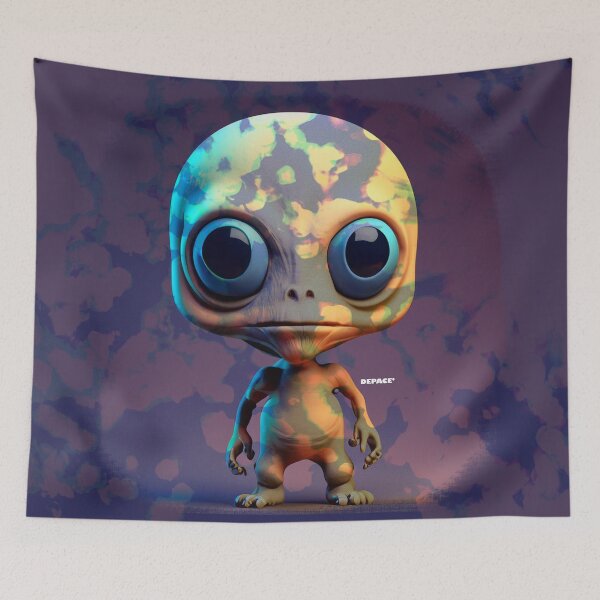 Item preview, Little Martian Posing for a Photo - dePace' designed and sold by mrpropcake.