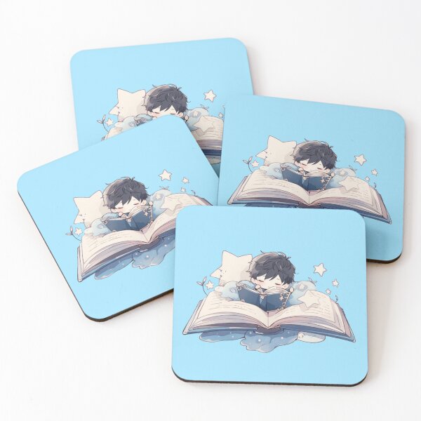 Item preview, Boy Sleeping on Book designed and sold by OPSakura.