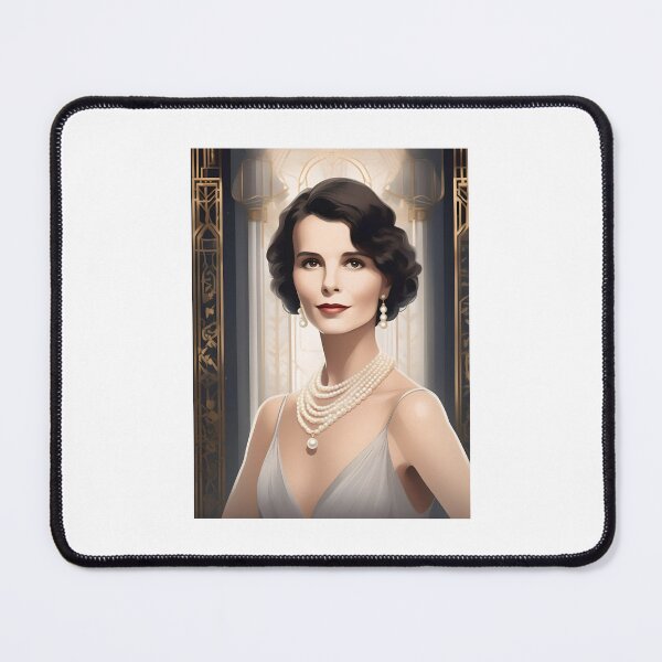 Item preview, Art Deco Beautiful Woman - Juliette Binoche designed and sold by JoyPhotoArt.