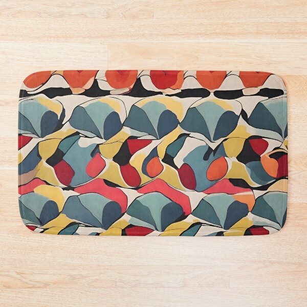 Item preview, A colorful pattern on a wall designed and sold by johndesign88.