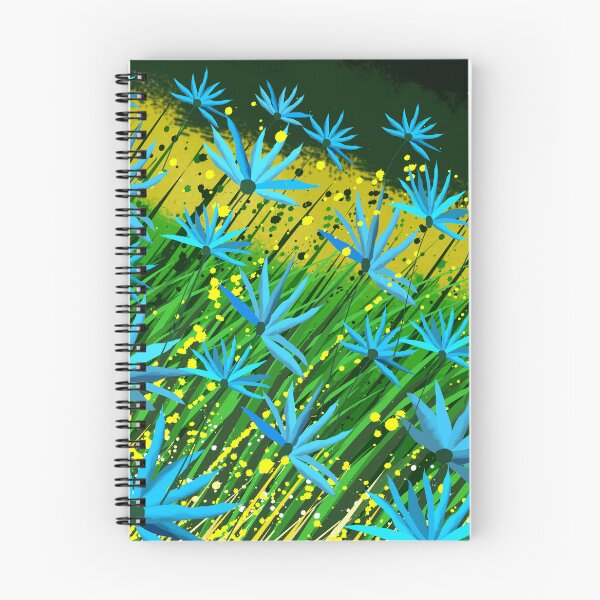 Item preview, Wild Blue Flowers  designed and sold by Andrew  Hitchen.