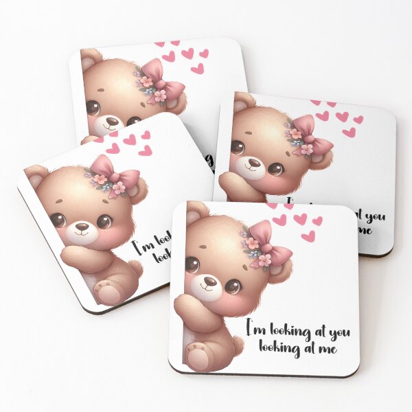 Item preview, Valentine's Day Teddy Bear Tee with Hearts designed and sold by WHDProduction45.