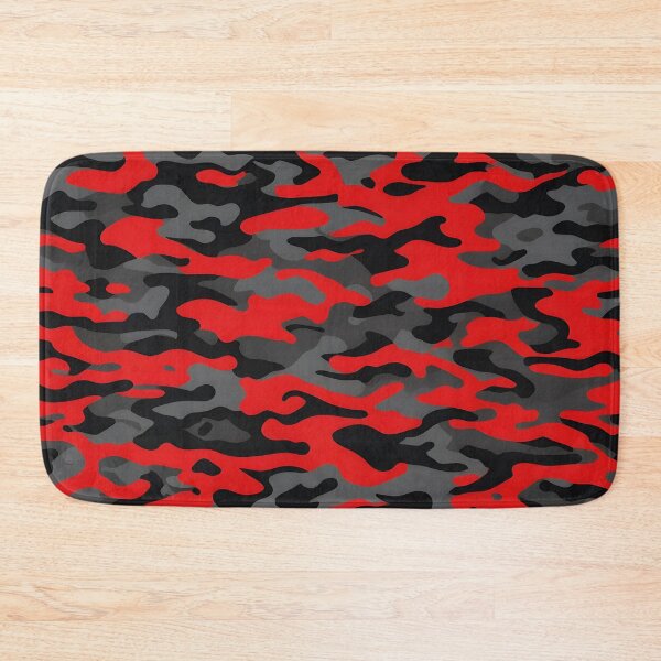 Item preview,  Red and Black Camouflage designed and sold by TheCamoShop.