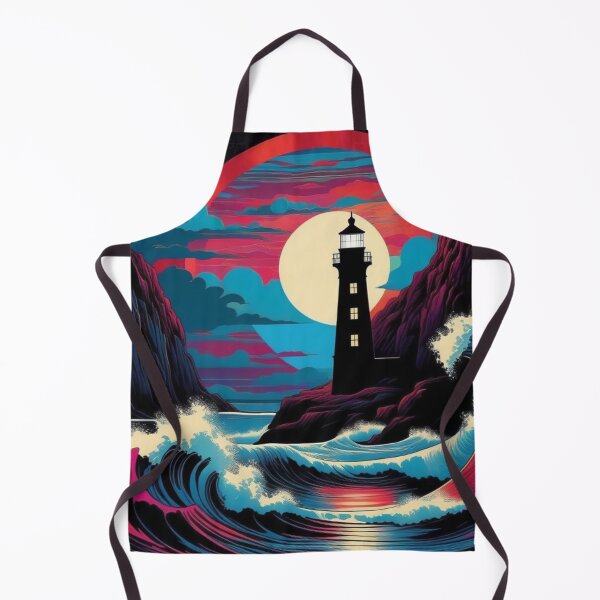 Item preview, Lighthouse By The Sea designed and sold by TheDarkWardrobe.