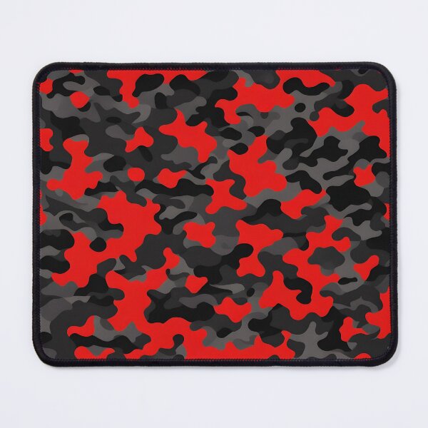 Item preview,  Red and Black Camouflage Pattern designed and sold by TheCamoShop.