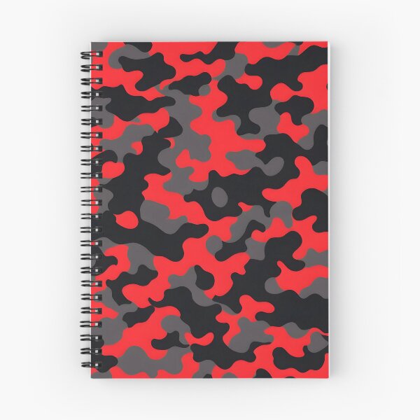 Item preview, Red and Black Camouflage designed and sold by TheCamoShop.