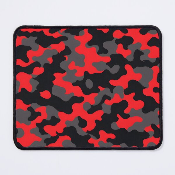 Item preview, Red and Black Camouflage designed and sold by TheCamoShop.