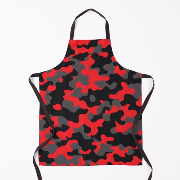 Item preview, Red and Black Camouflage designed and sold by TheCamoShop.