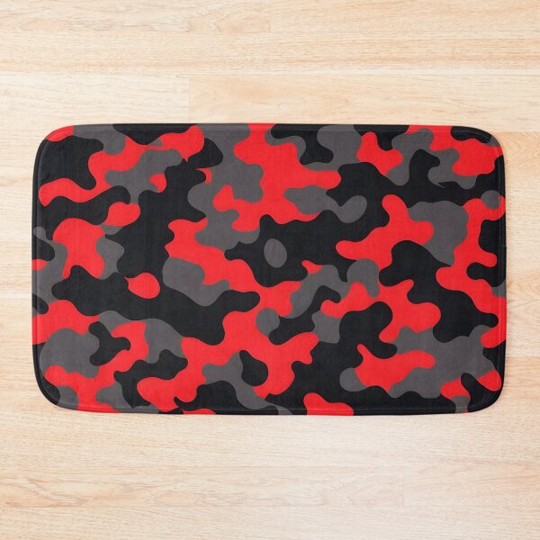Item preview, Red and Black Camouflage designed and sold by TheCamoShop.