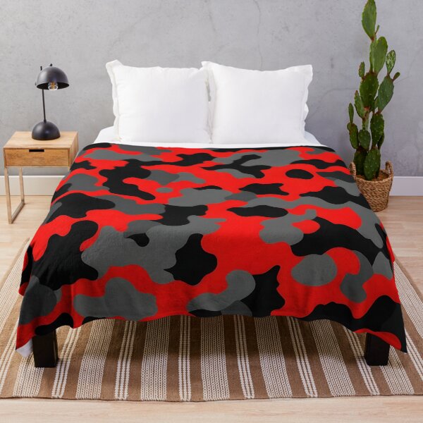Item preview, Copy of  Red and Black Camouflage Pattern designed and sold by TheCamoShop.
